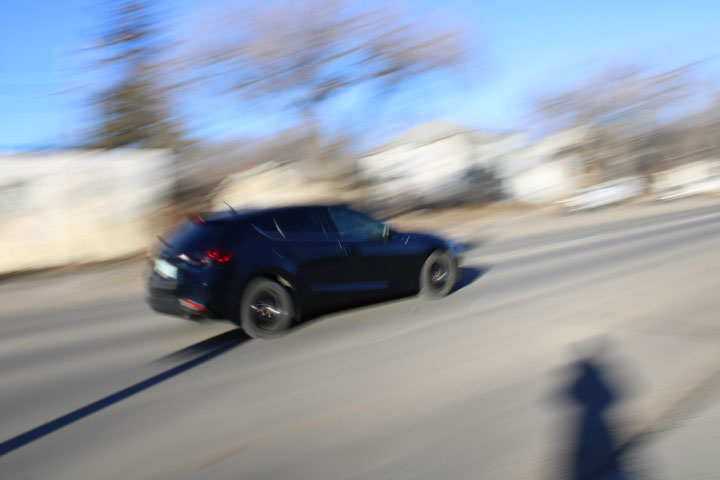 A long exposure to blur motion