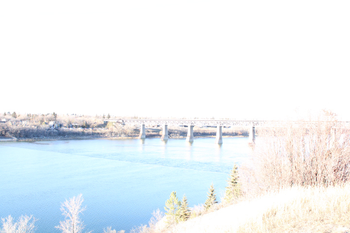 a picture of overexposed